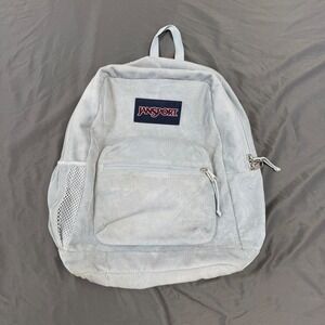 JanSport Cross Town Plus Remix Corduroy Backpack Light Blue JS0A85VJ